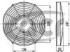  166011 Fan, radiator